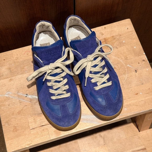 Maison Martin Margiela Shoes - Royal Blue Margiela GATs